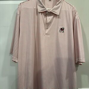 Peach State Pride UGA Standing Dog Polo